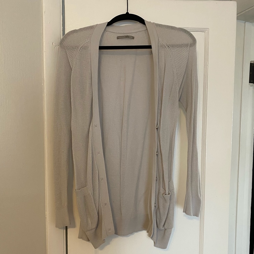Grey cardigan